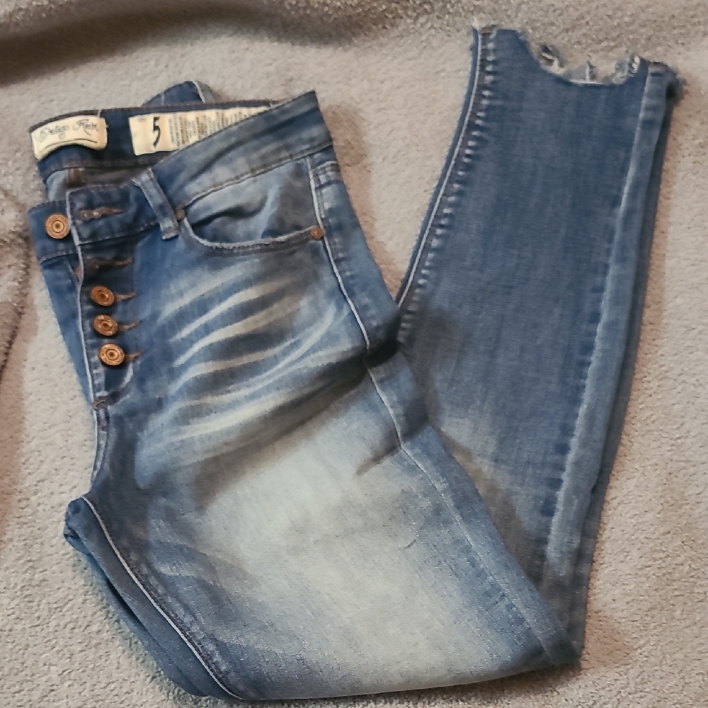 Indigo Rein* Stylish Blue Skinny Jeans